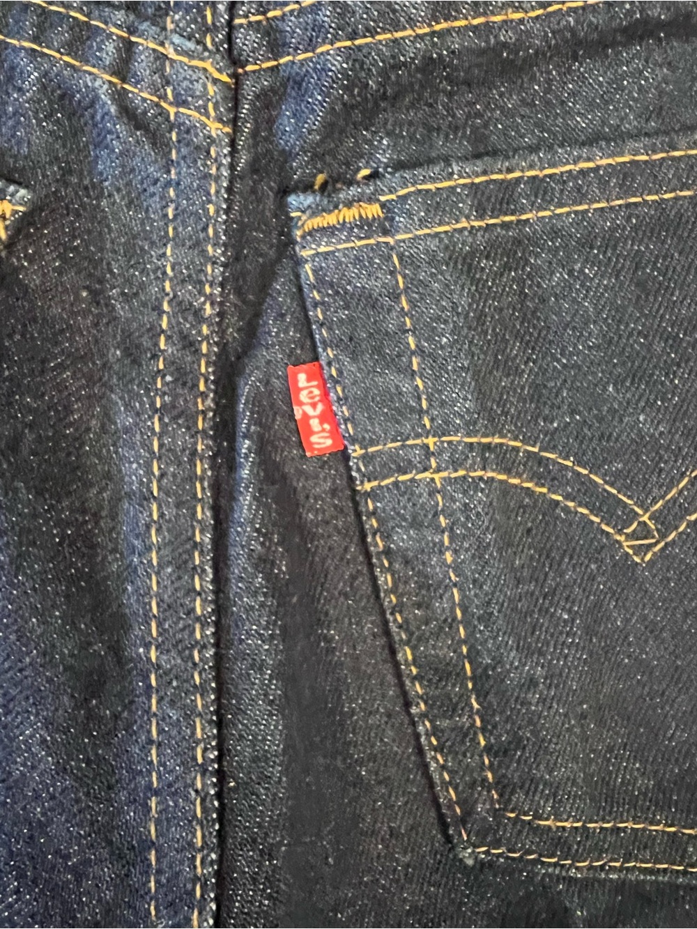 VTG 1983 Levi’s 31305 Red Tab Jeans Made In USA Paper Tag 12 Regular 25 - Picture 4 of 11